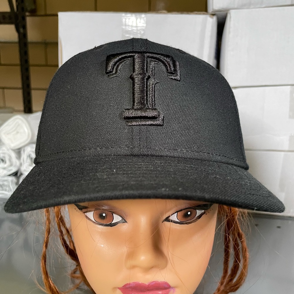 Texas Rangers MLB fitted cap hat